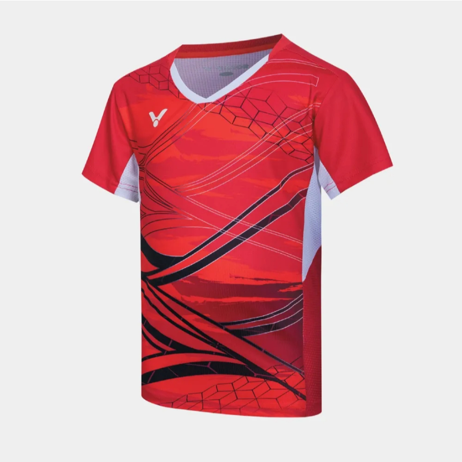 VICTOR เสื้อกีฬาแบดมินตัน แขนสั้น รุ่น T-62008 (สำหรับเด็ก) — صورة 4
