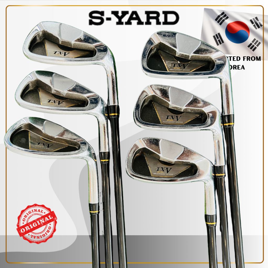 ✨(ไม้กอล์ฟมือสอง) SYARD TX-V 6 Iron- for Man  - Shaft : Original Graphite - Flex : R - Set : 5,6,7,8