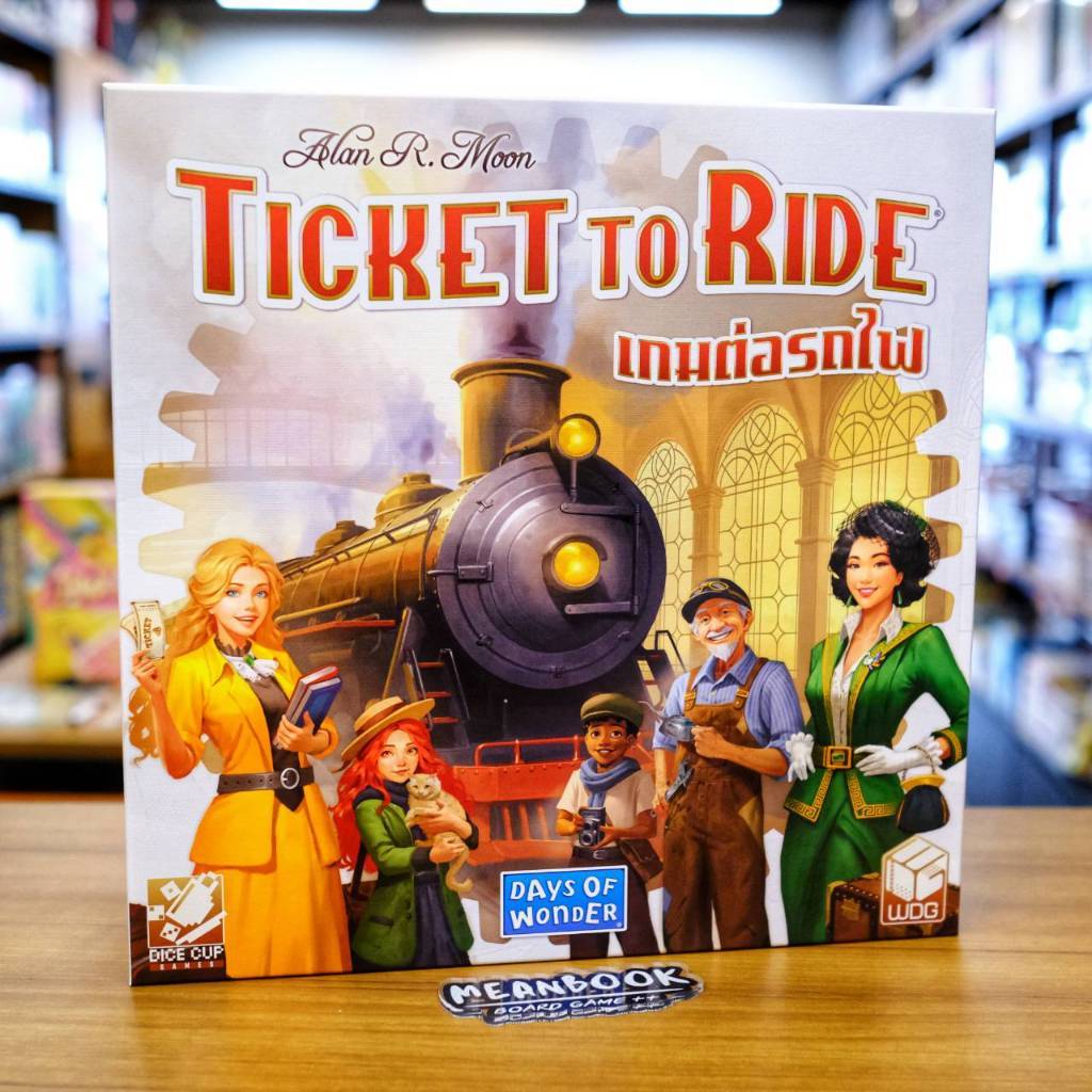 Ticket to Ride USA เกมต่อรถไฟ (Refresh) Board Game (ภาษาไทย) [C2]