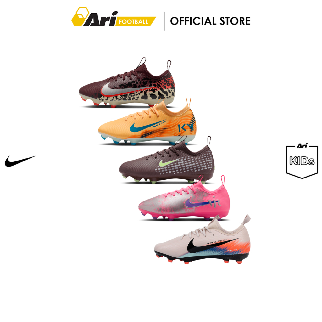 NIKE JR MERCURIAL VAPOR 16 ACADEMY FG/MG - รองเท้าฟุตบอล ไนกี้ เด็ก VAPOR 16 (ARIFB)