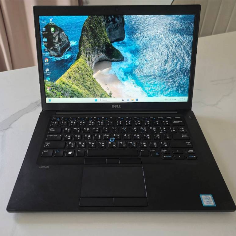 Dell latitube 7480 core i7 gen7 7600U 2.80Ghz Ram 8 Gb SSD M.2 256 Gb จอ 14 นิ้ว