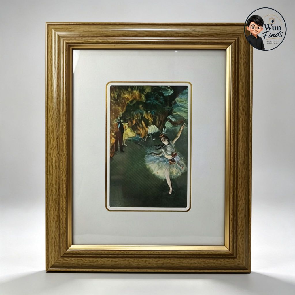 🖼️ ภาพพิมพ์ศิลปะนางบัลเล่ต์ — Edgar Degas — ผลิตฝรั่งเศสแท้