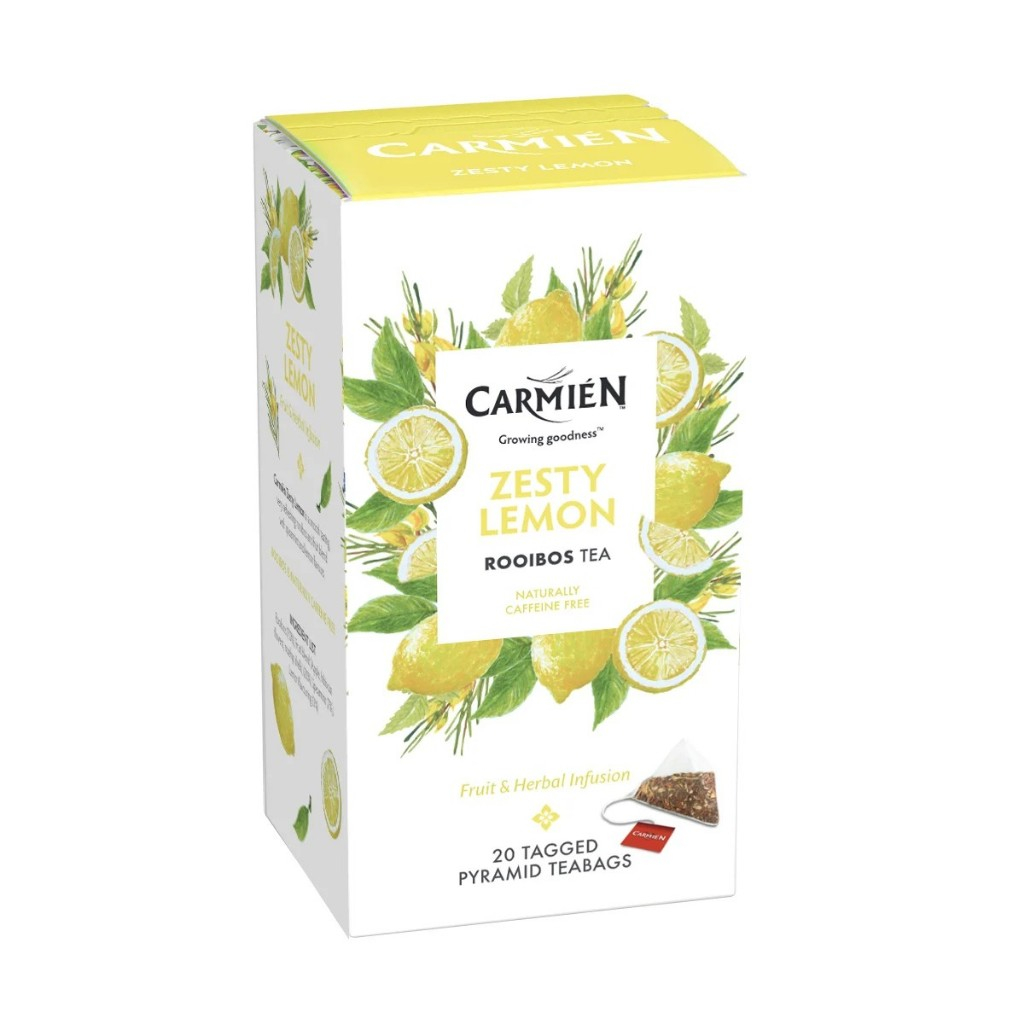 Carmién ZESTY LEMON Rooibos Tea - 20 teabags