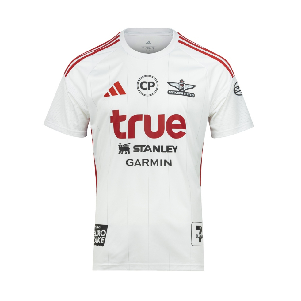 เสื้อแข่ง สีขาว TL ADIDAS TRUE BANGKOK UNITED AWAY JERSEY 2026/27 WHITE (สินค้าเป็นไซส์ยุโรป)