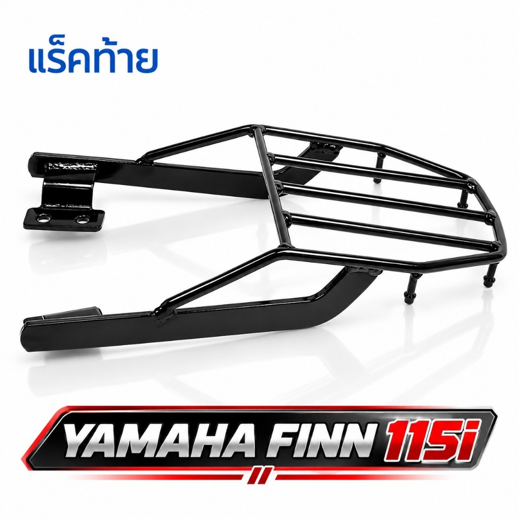แร็คท้ายรถมอเตอร์ไซค์ spark115i/finn115i แร็คท้าย finn115i สปาค115i 2013-2024