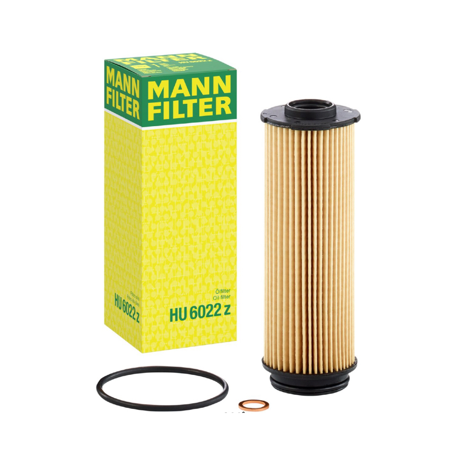 [แท้ 100% / Germany] ไส้กรองน้ำมันเครื่อง MANN FILTER HU6022z BMW เครื่อง B58 B57 (G30 G11 X3 X5 Sup