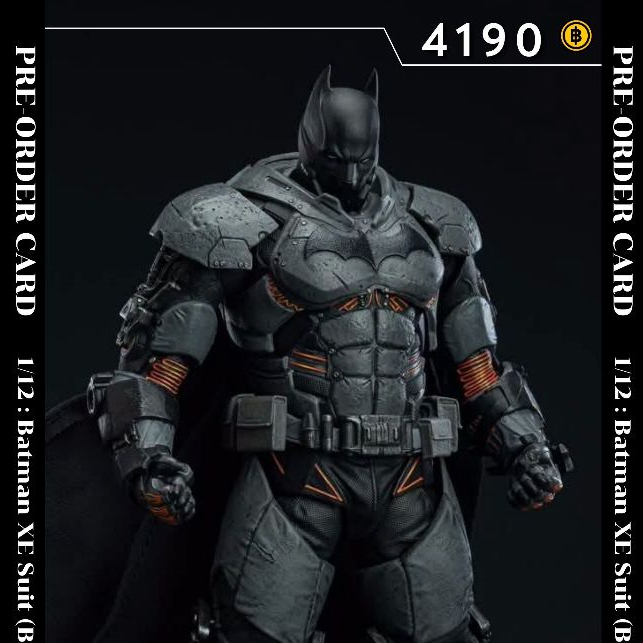PRE-ORDER CARD [กรุณาอ่านรายละเอียด] INART - 1/12 : Batman XE Suit (Batman: Arkham Origins)