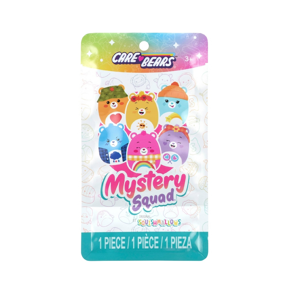 SQUISHMALLOWS 5" MYSTERY SQUAD-CAREBEARS L19 ตุ๊กตาขนาด 5 นิ้ว