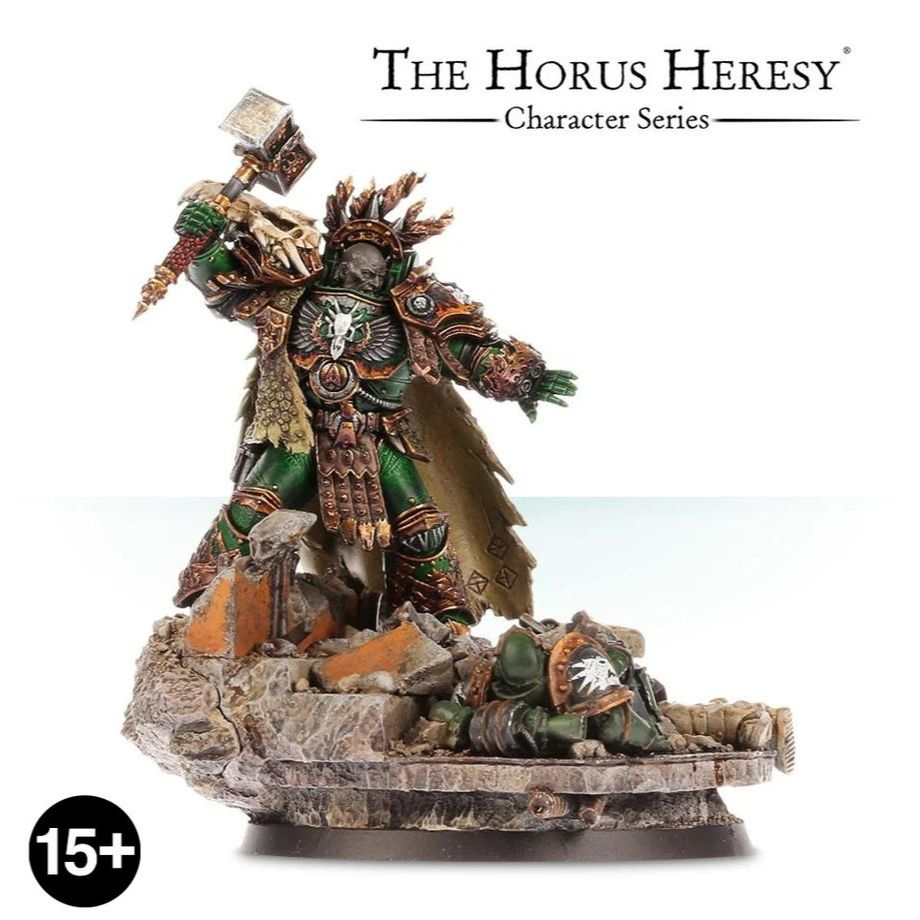 Warhammer The Horus Heresy : Vulkan, Primarch of the Salamanders Legion ( Forgeworld ) ( 6600 บาท + 