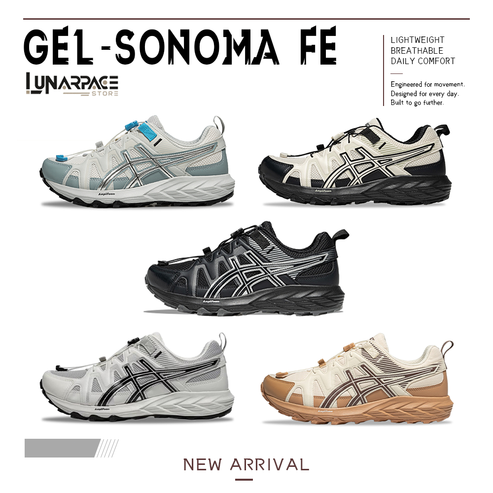 (ของแท้ 100%)📝 Gel-Sonoma FE รองเท้ากีฬา ไซส์ 36-45  1012B787-100/1011B999-021/1011C176-200/1012B787