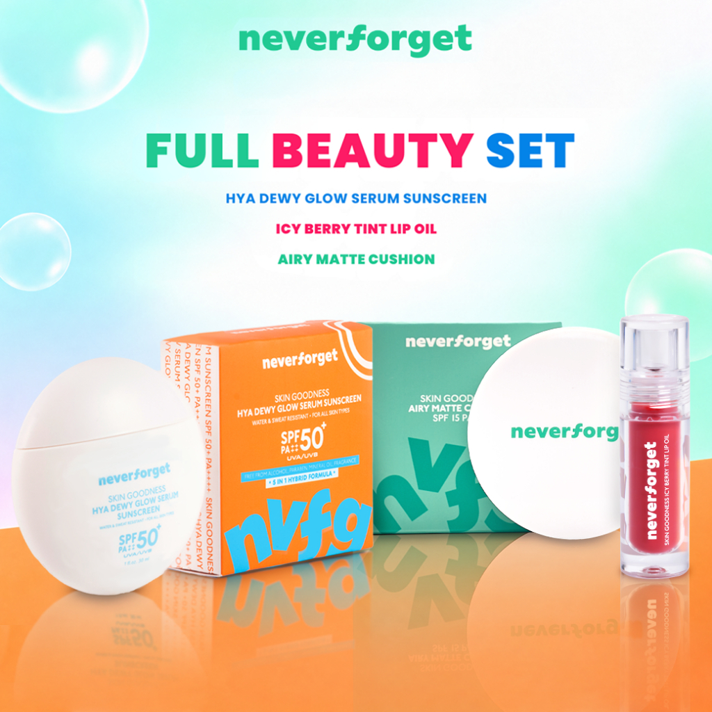NEVER FORGET SKIN GOODNESS Full Beauty Set
