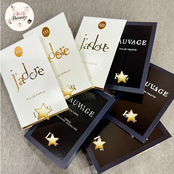 น้ำหอมขนาดทดลอง 1ml Ja dore/Sau vage