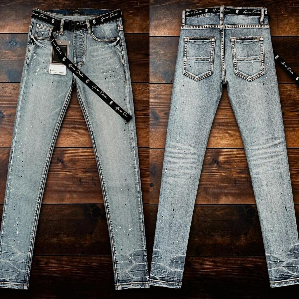 GENOA 1013 Stack Indigo Jeans