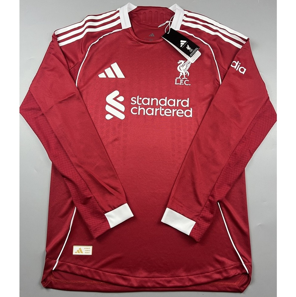 Sale ตัวละ100 เสื้อบอล เพลเย่อ 2025-26 แขนยาว Size S ลิเว่อrพูล Player​ Home Away Third Cecat