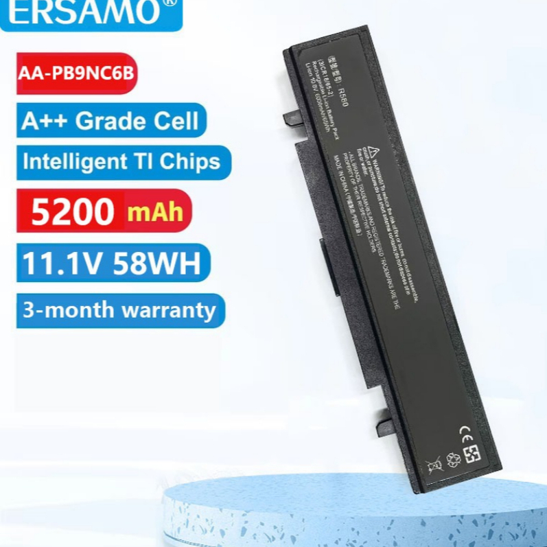 AA-PB9NC6B แบตเตอรี่ Samsung R428 R430 R439 R467 R468 R470 R478 R510 R520 R530 R540 R580 Q430 RV510 