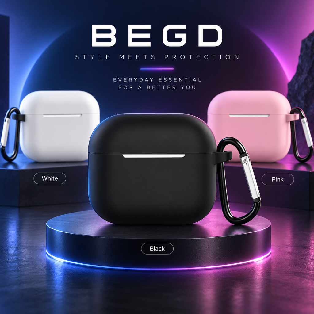BEGD หูฟังซิลิโคนป้องกันกรณีหูฟังกันกระแทกสำหรับ Airpods4 A6pro
