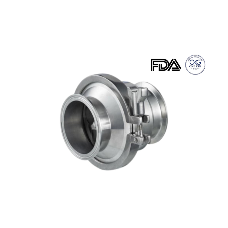Check Valve วาล์วกันย้อน แบบปลายหน้าแปลนเฟอรูล SS316L