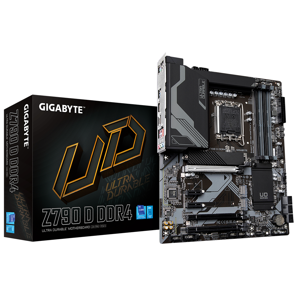 [มือ1] MAINBOARD (เมนบอร์ด) 1700 GIGABYTE Z790 D DDR4 (DDR4) พร้อมส่ง