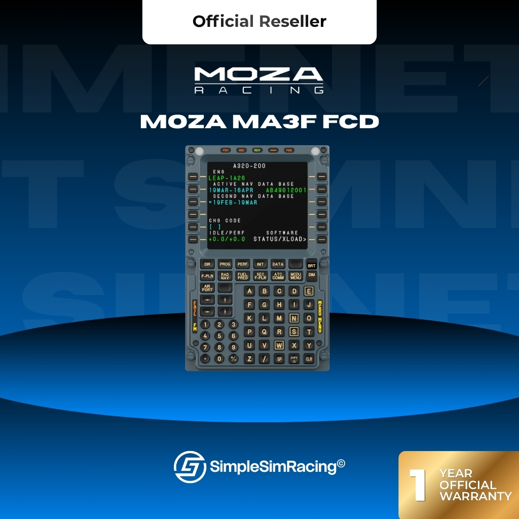 พร้อมส่ง Moza MA3F Flight Computer Display For Flight Sim (ประกันศูนย์ไทย 1 ปี)