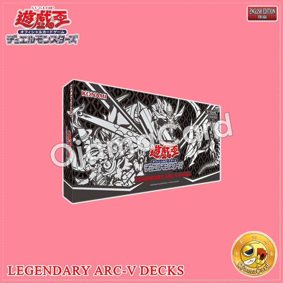 Yu-Gi-Oh! OCG English Edition for Asia — Legendary Arc-V Decks [LAVD-AE]「1 Box」