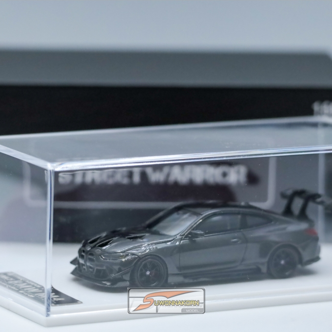 Street Weapon  SW64-BMW-M4GTR-FCAR 1/64 BMW G82 M4 GTR WideBody Kit Full Carbon TMCS ราคา 1,490 บาท