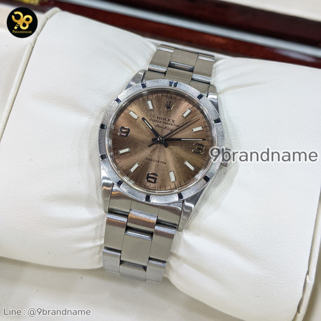 Rolex Air-King Automatic, Patina Dial Ref. 14010 Steel มือสอง ของแท้ 100% ก่อนสั่งซื้อทักแชทก่อนนะคะ