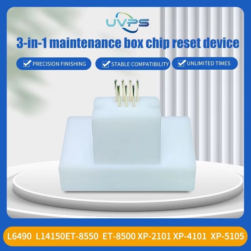 T04D1 C9345 C9344 ถังบำรุงรักษา 3-in-1 พร้อมตัวรีเซ็ตชิปแท้สำหรับ Epson L6490 L14150ET-8550 ET-8500 