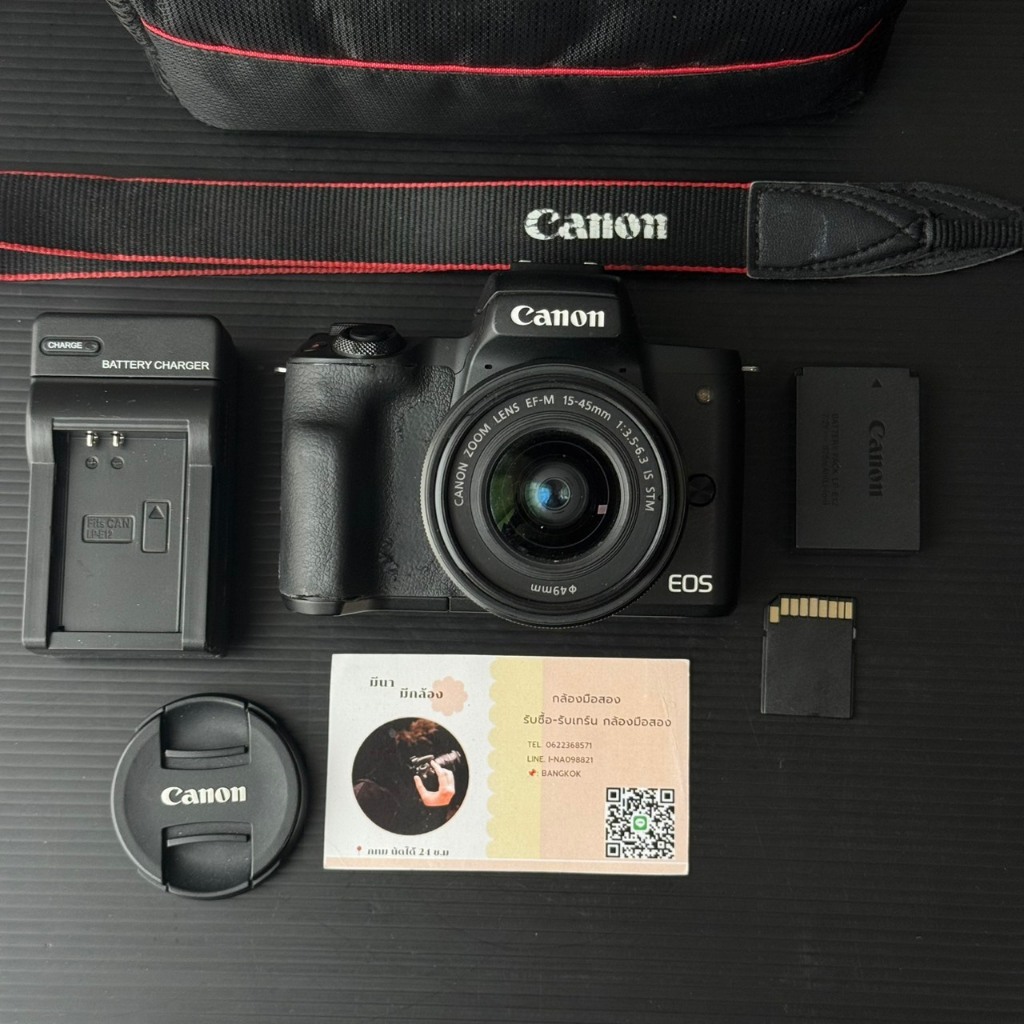 กล้องมือสองราคาถูก CANON EOS  M50 ตำหนิยางบวม