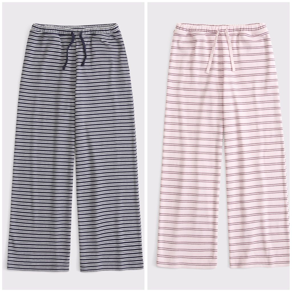 Striped knit pants - Abercrombie