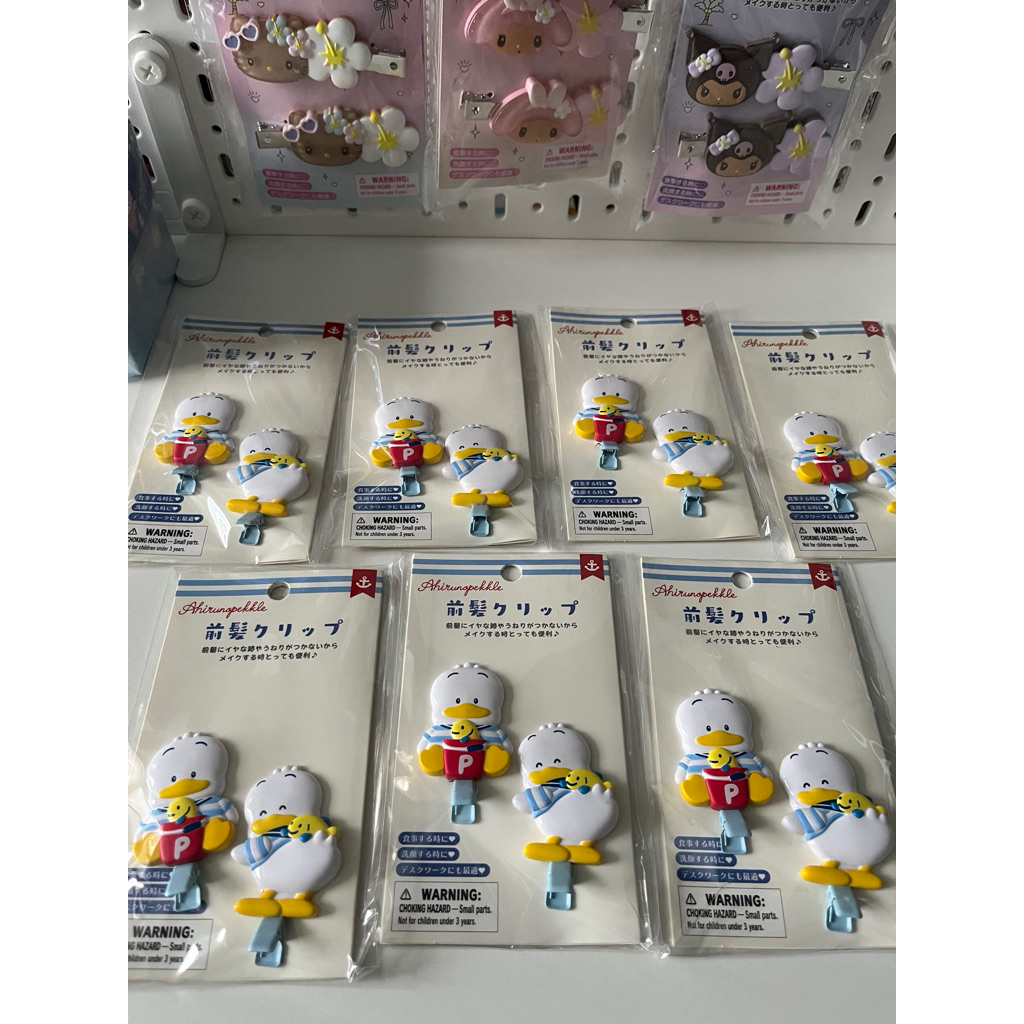 พร้อมส่ง !!กิ๊บเป็ดpekkle sanrio พร้อมส่ง✨งานป้ายชอปไทย