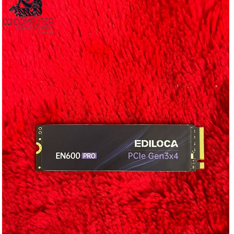 (มือ2)เอสเอสดีM.2 NVMe ยี่ห้อEdiloca EN600Pro NVMe PCIe Gen3x4 M.2 2280 SSD Read 3200MB/s Write 1750