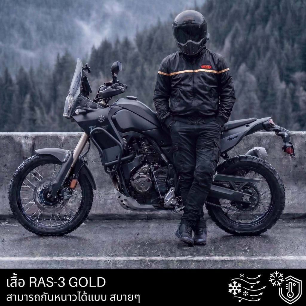 RAS-3 Gold Jacket (สินค้าพรีออเดอร์) แบรนด์Oldmanแท้ เสื้อการ์ดผ้าร่ม กันแดด กันลม กันฝน