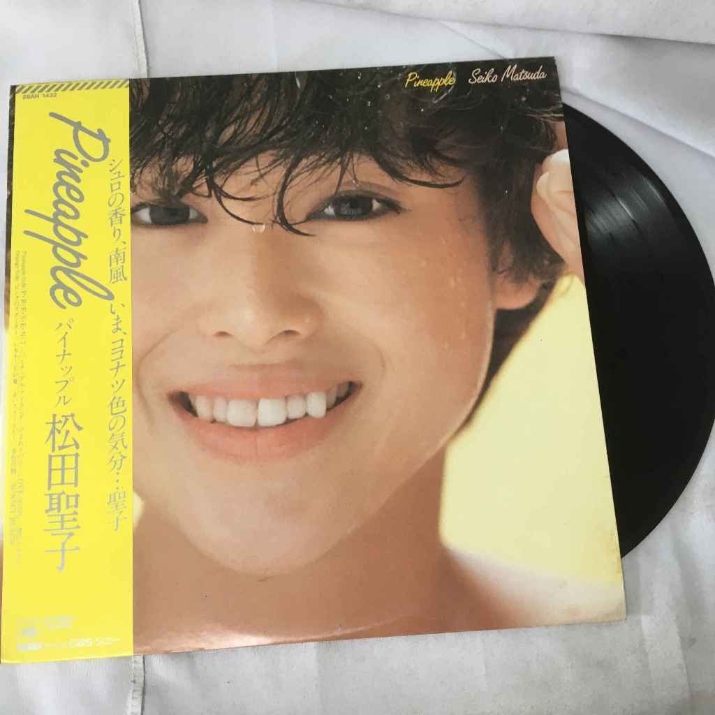 Pineapple - Seiko Matsuda แผ่นเสียงไวนิว LP ขนาด 12 นิ้ว K689