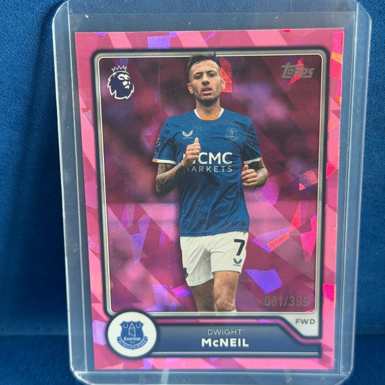 Topps Premier League 2026/2027 Pink Mini Diamond Dwight McNeil /399