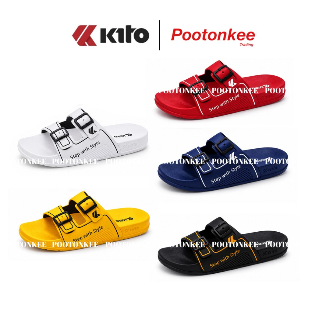 Kito รองเท้าแตะกีโต้ รุ่น AH123 รองเท้าแตะเเบบสวม ไซส์ 36-43