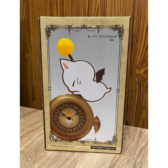 Final Fantasy XIV FF14 Moogle Desk Clock TAITO