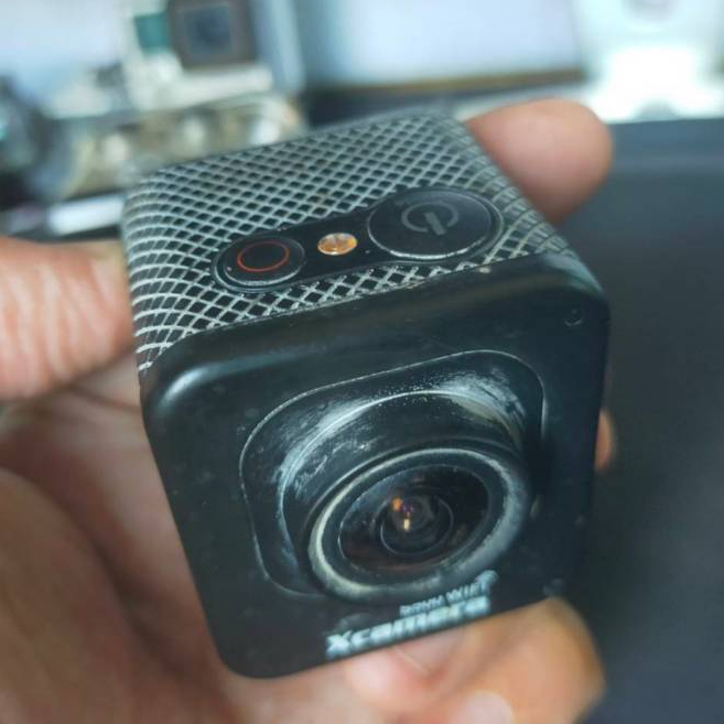 XCamera s500 wifi,สีดำกันน้ำ