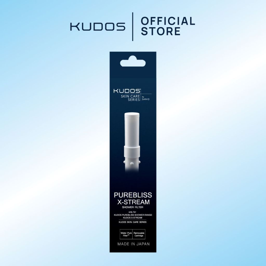 KUDOS Purebliss & X - Stream Shower Filter ฟิลเตอร์สำหรับฝักบัวกรองคลอรีน รุ่น SH-AC7163
