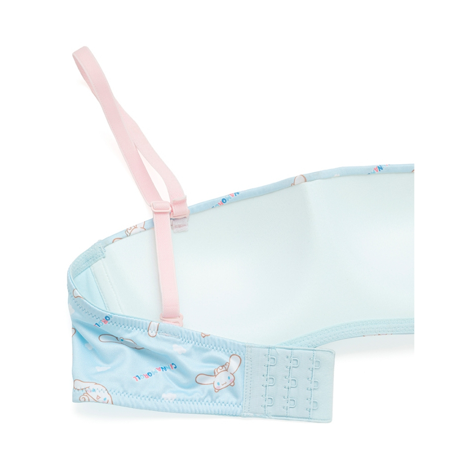 Sabina เซตชุดชั้นใน เกาะอกไร้โครง Cinnamoroll รหัส NBL26012BL+NUL26012BL สีฟ้า — صورة 4