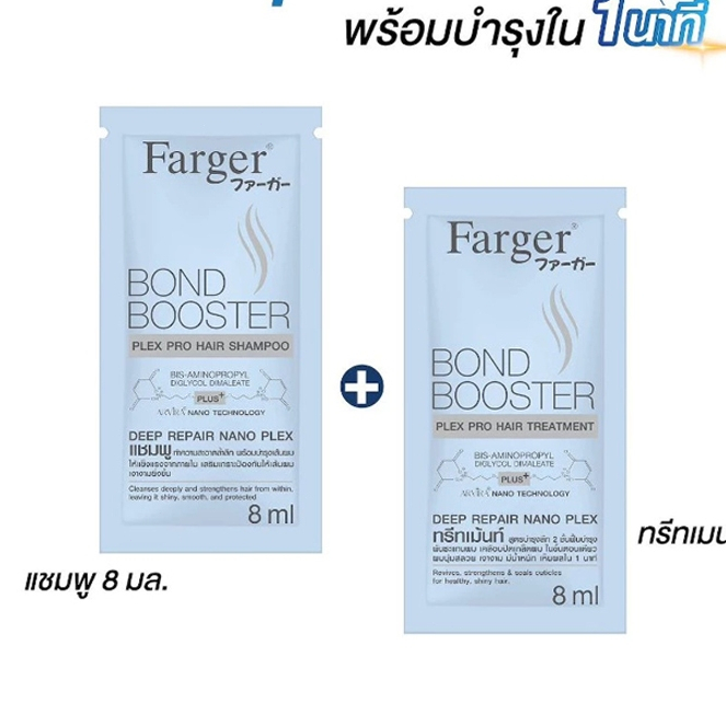 🎁 Farger Bond Booster Plex Pro Hair Treatment  8 มล.