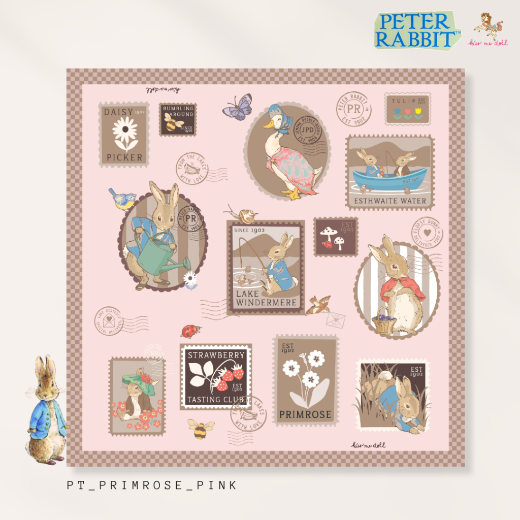 Kiss Me Doll وشاح Peter Rabbit ‏Primrose