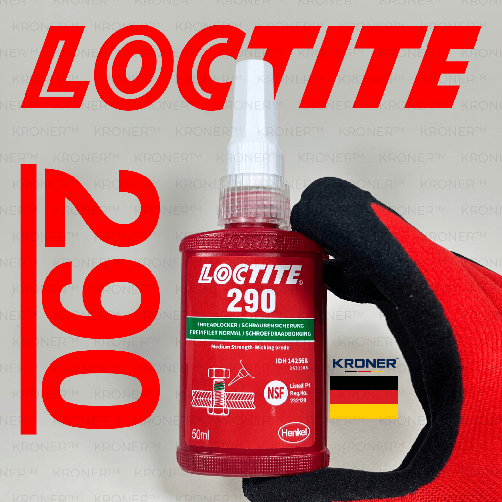 LOCTITE 290 ล็อคไทท์ 290 น้ำยาล็อคเกลียว Threadlocker แบบแทรกซึม 50ml
