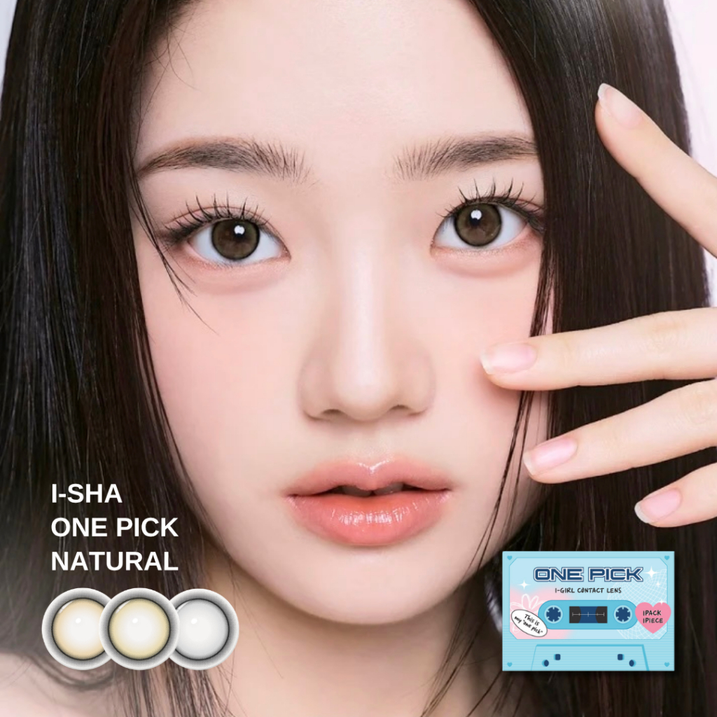 I-SHA ONE PICK (I-GIRL) คอนแทคเลนส์เกาหลี คอนแทคเลนส์รายปี MPC POLYMER