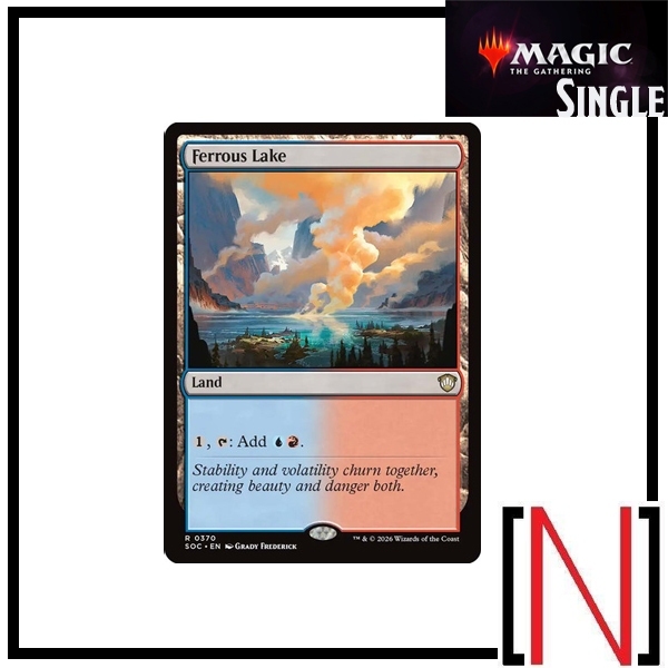 [MTG][Single][SOC] Ferrous Lake ระดับ Rare [ภาษาอังกฤษ]