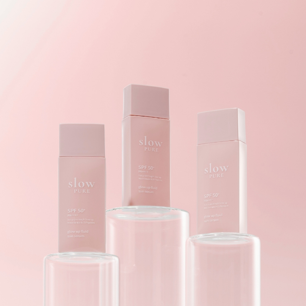 SLOWPURE GLOW UP FLUID SUN SERUM SPF50+ PA++++ | สโลว์เพียว โกลว์ อัพ ฟลูอิด ซัน เซรั่ม เอสพีเอฟ50+ พีเอ++++ — صورة 4