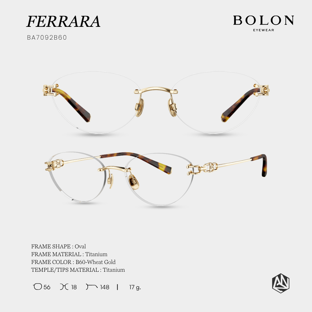 BOLON إطار نظارة تيتانيوم FERRARA ‏BA7092 — صورة 5