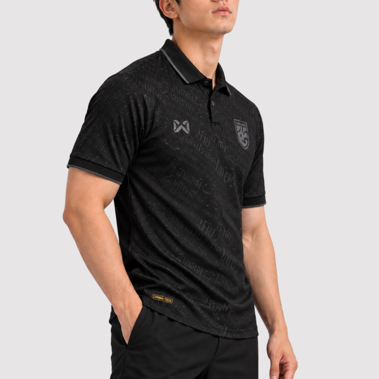 WARRIX เสื้อฟุตบอลทีมชาติไทย 2026/27 รุ่น BLACK OUT PLAYER EDITION (WA-263FBATH51) — صورة 3