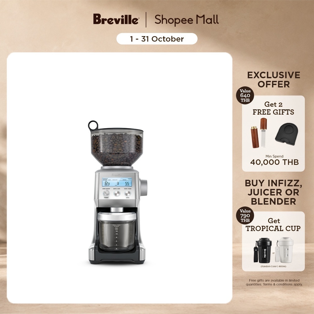 Breville The Smart Grinder เครื่องบดเมล็ดกาแฟ BCG820