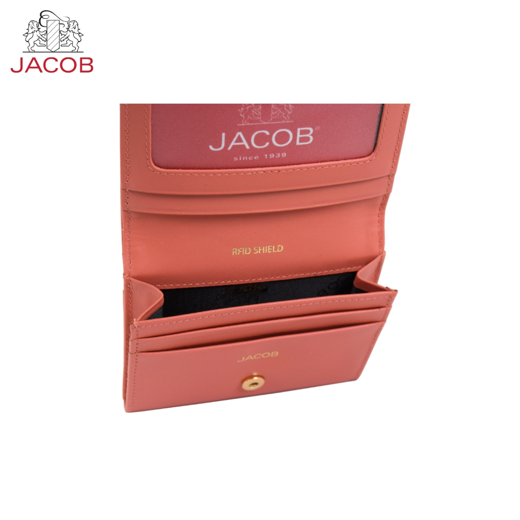 JACOB محفظة نسائية RFID بخانة صورة 63004RF — صورة 4