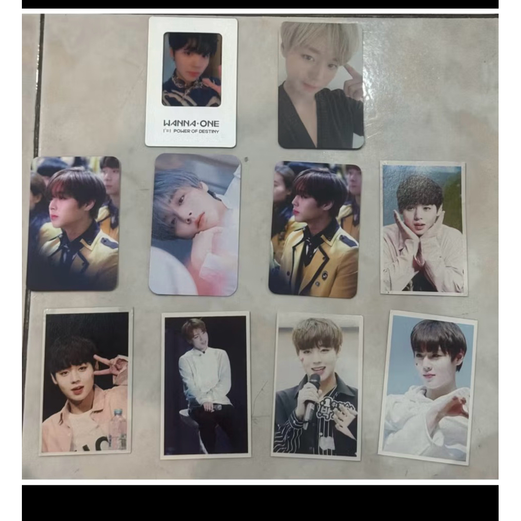 ส่งต่อการ์ดพัคจีฮุน park jihoon มีทั้งออฟฟิเชียล/ไม่ออฟฟิเชียล